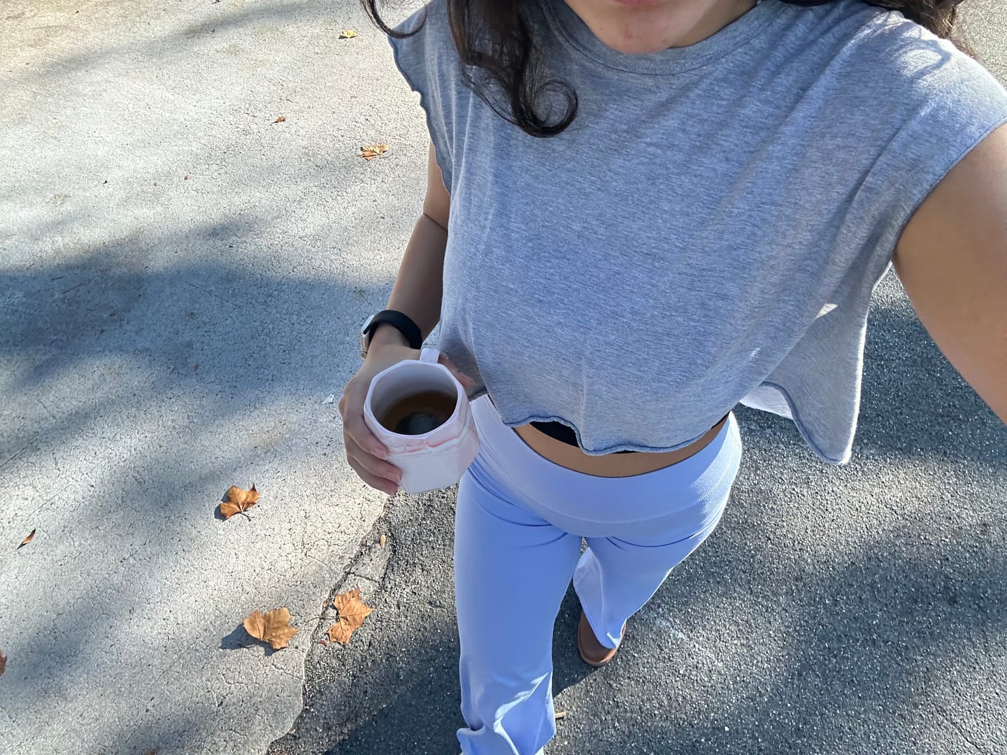 Customer photo review of W2227 - Reset Wide Leg Legging