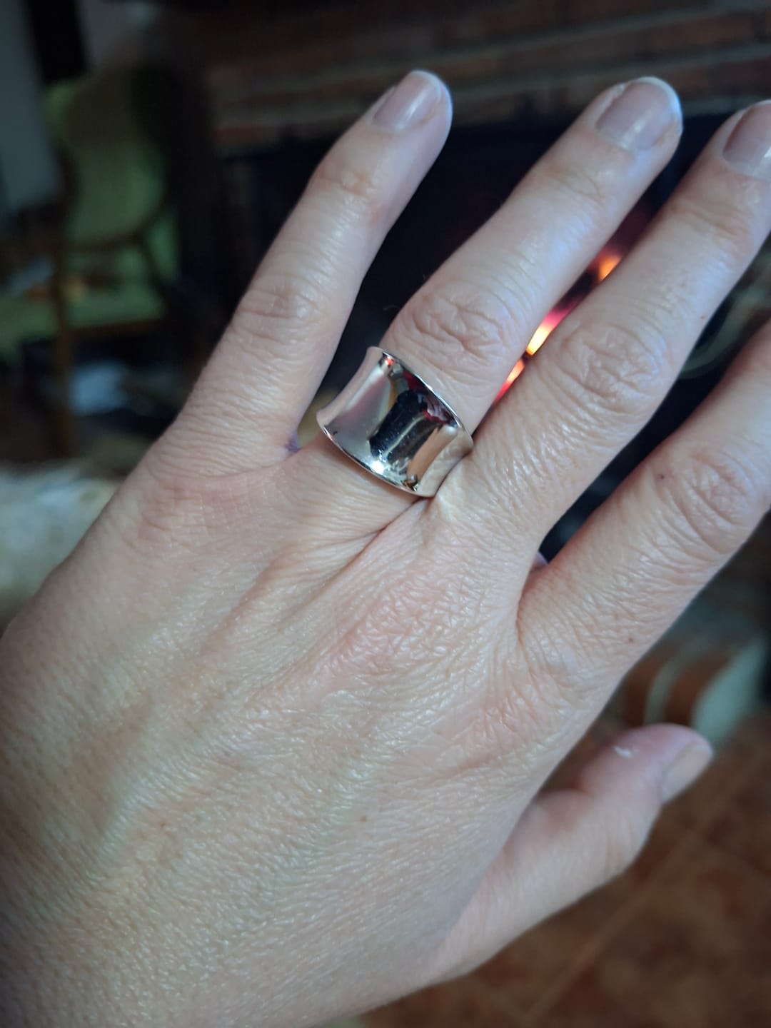 Customer photo review of Anillo Caverna
