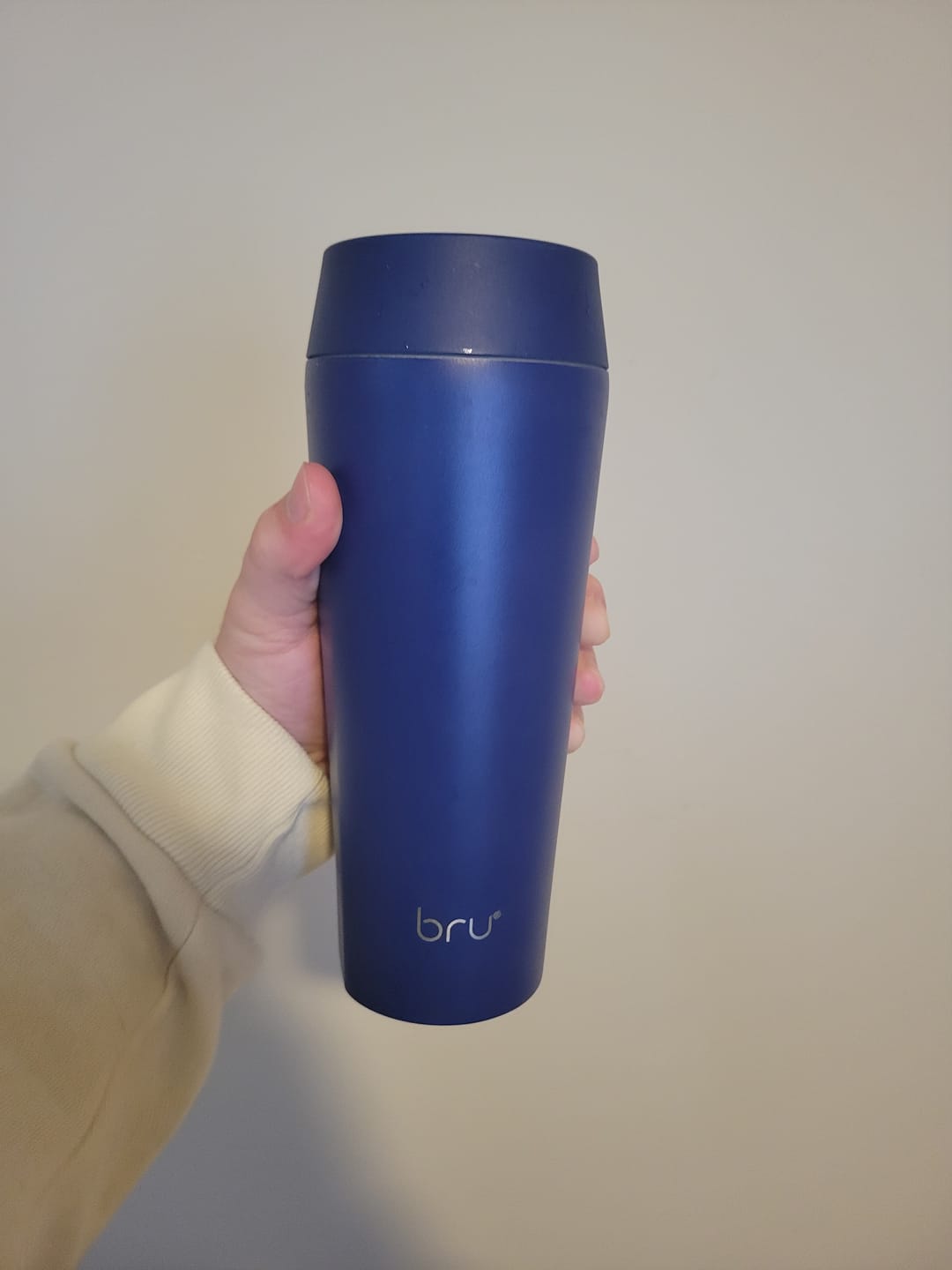 Customer photo review of bru Ceramic Travel Mug