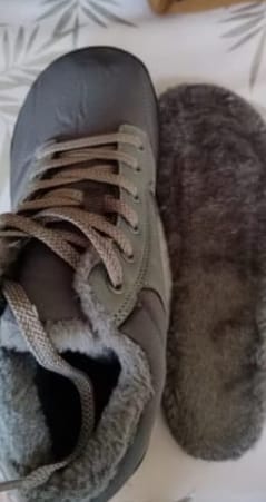 Customer photo review of Botas Barefoot trekking impermeables térmicas