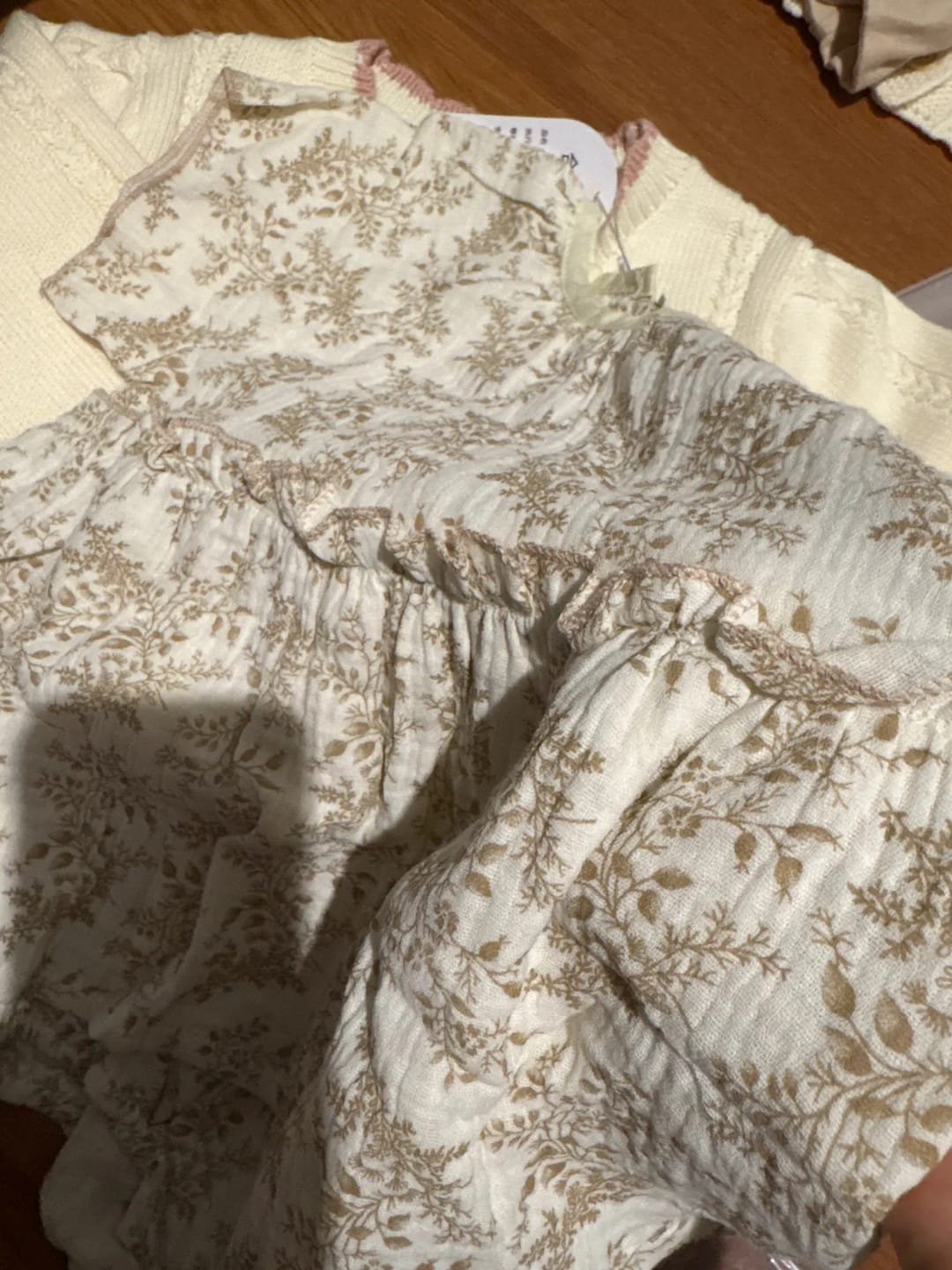 Customer photo review of Fly Sleeve Romper Dress
