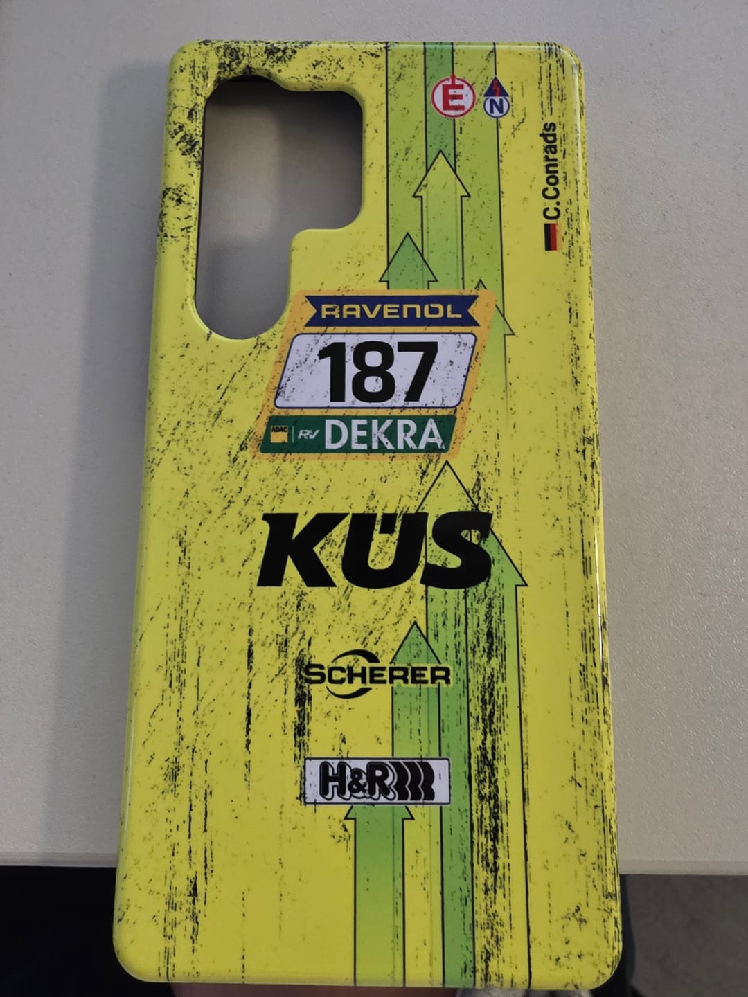 Customer photo review of Grello Porsche GT Livery - Individuelle Premium Hülle für Samsung