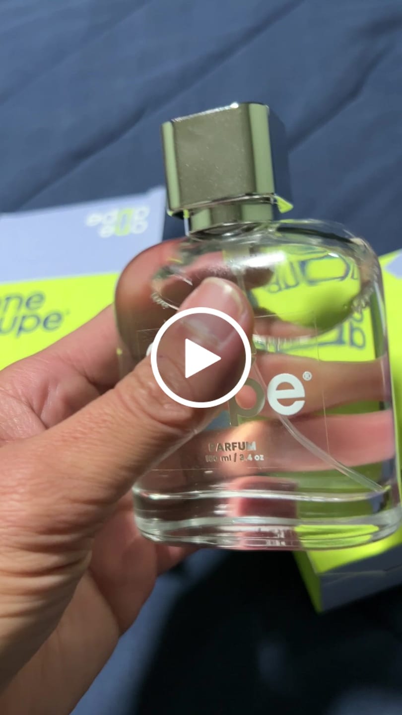 Customer video review of Perfume inspirado en Y de Yves Saint Laurent