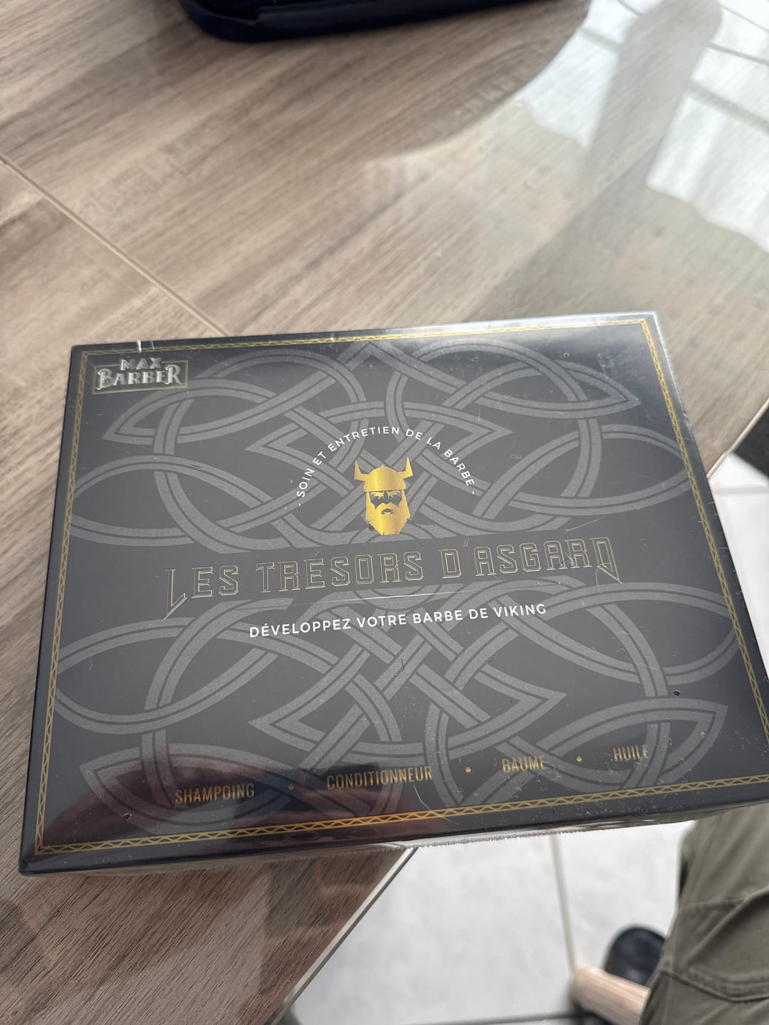 Customer photo review of Les trésors d’Asgard  | Coffret Complet Soin barbe 4-en-1