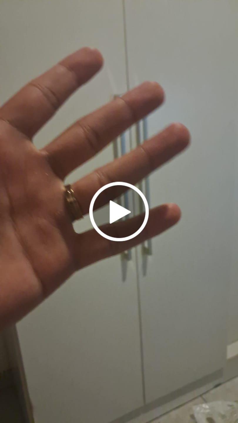 Customer video review of Conjunto Alianças Banhada Ouro 18K 4mm