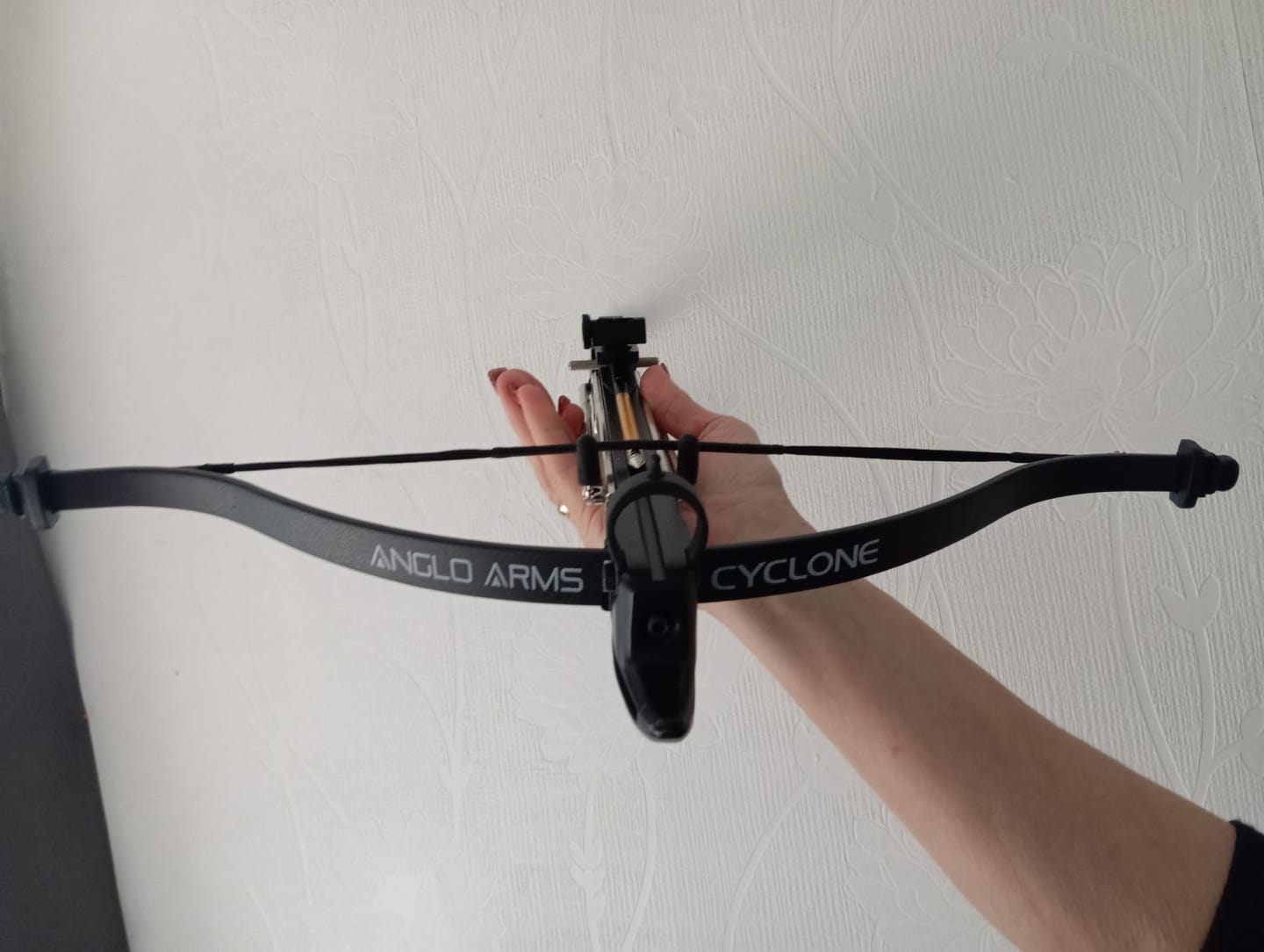 Customer photo review of Cyclone Aluminium 80lb Self Cocking Crossbow