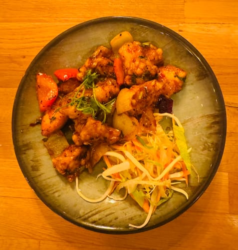 Customer photo review of Google Reviews - Plate
