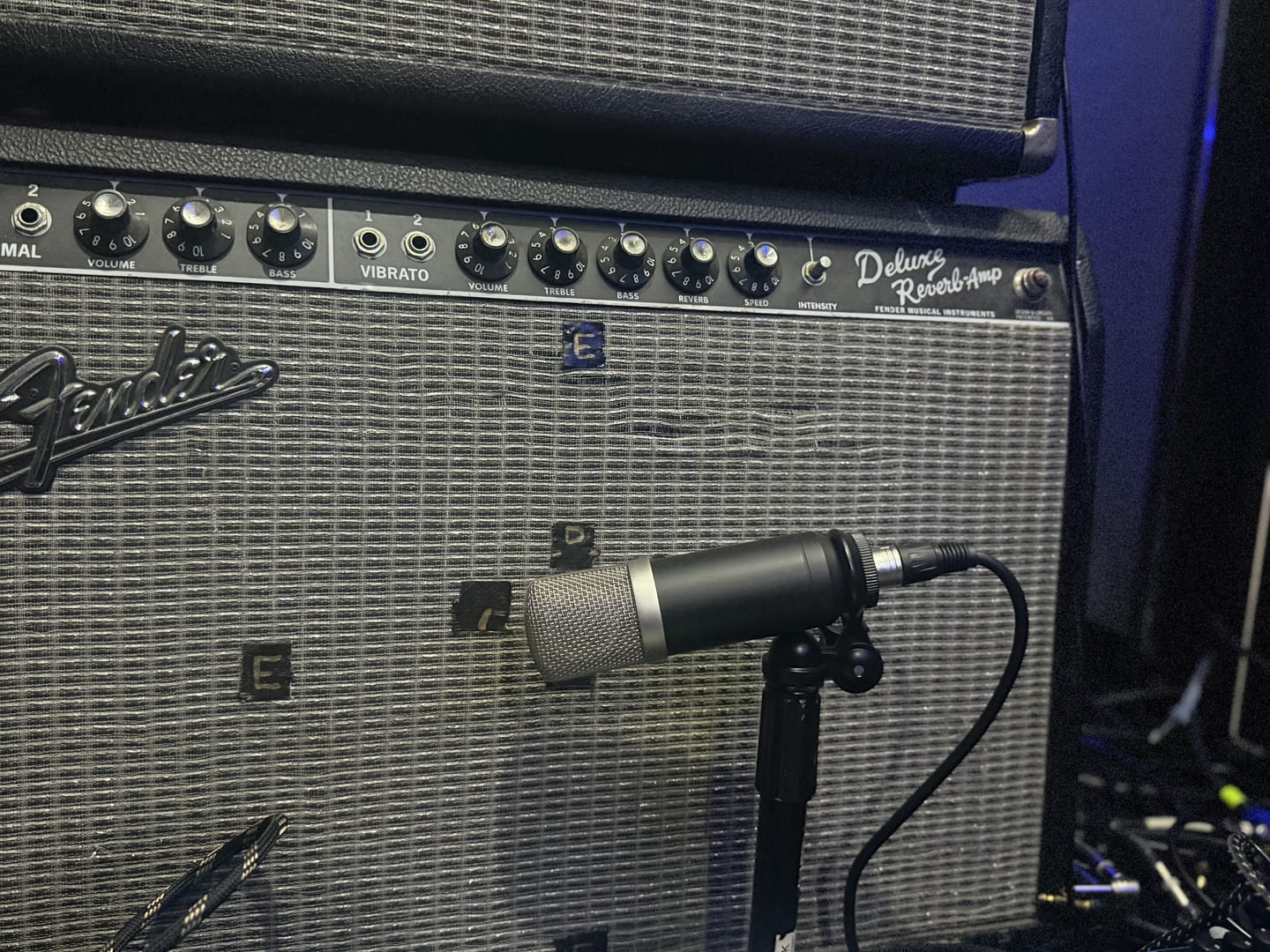 Customer photo review of Cab Mic - Guitar Microphone
