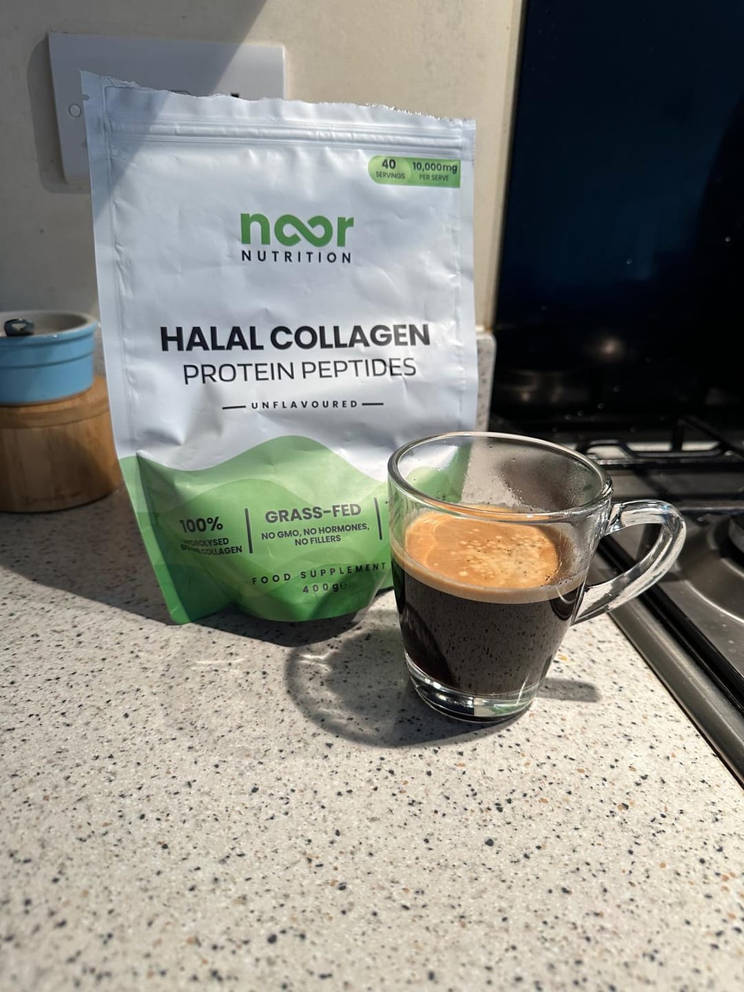 Customer photo review of Halal Collagen Powder