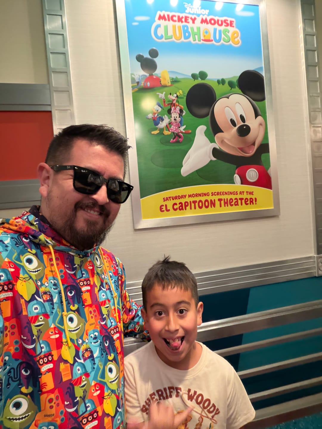 Customer photo review of Disney and Pixar Monsters, Inc. "The Scare Floor" – Performance Hoodie