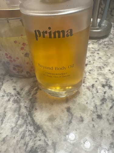 Customer photo review of Beyond Body Oil | Lightweight, Nutrient-Dense Oil for Skin and Body