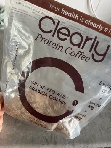 Customer photo review of Protein Iced Coffee