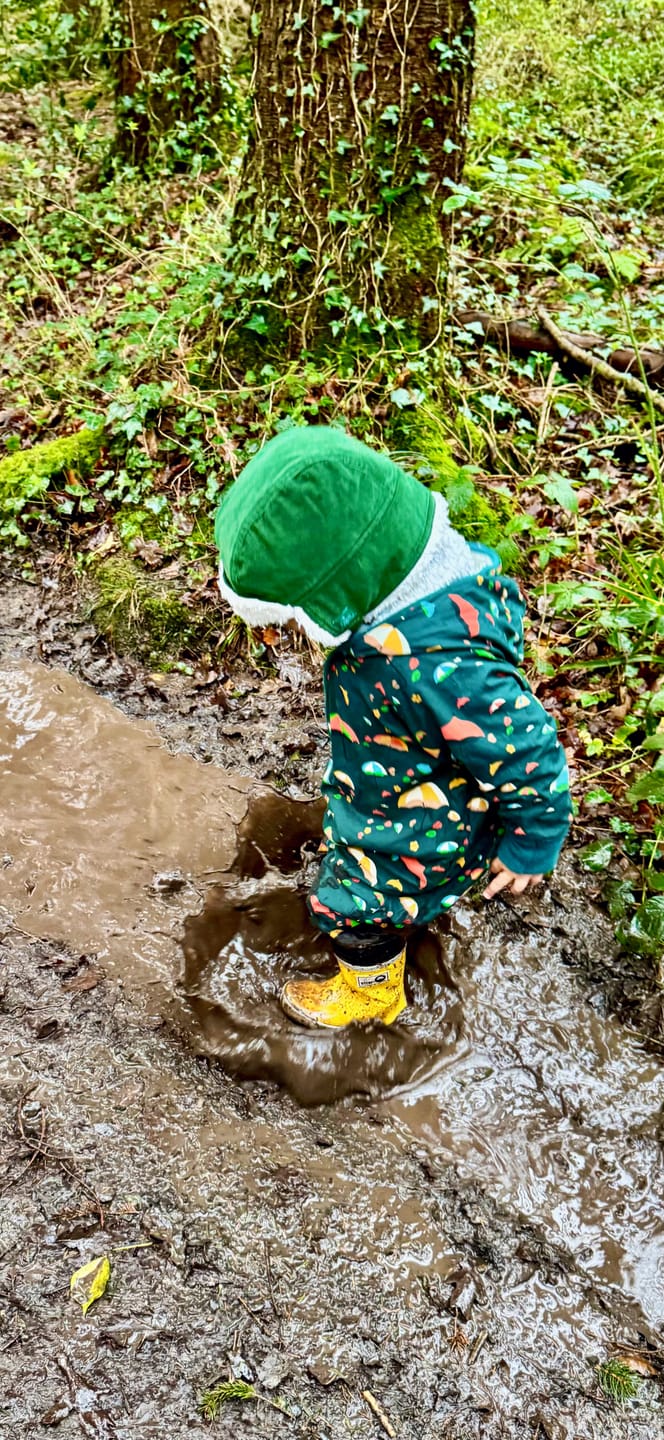 Customer photo review of Vintage Green Sherpa Fleece Cosy Hat