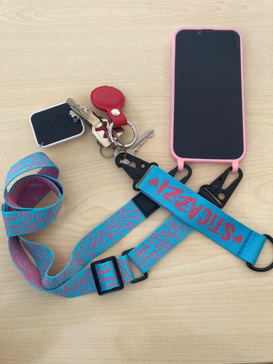 Customer photo review of Portachiavi + Stampina STICAZZ*