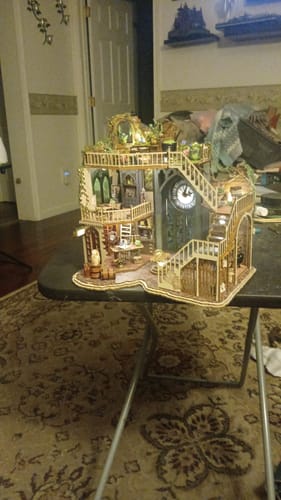 Customer photo review of Magic Dollhouse DIY Miniature