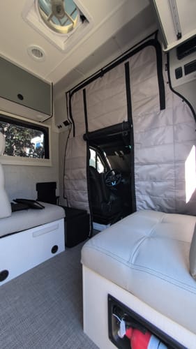 Customer photo review of Sprinter Ekko Cab Partition