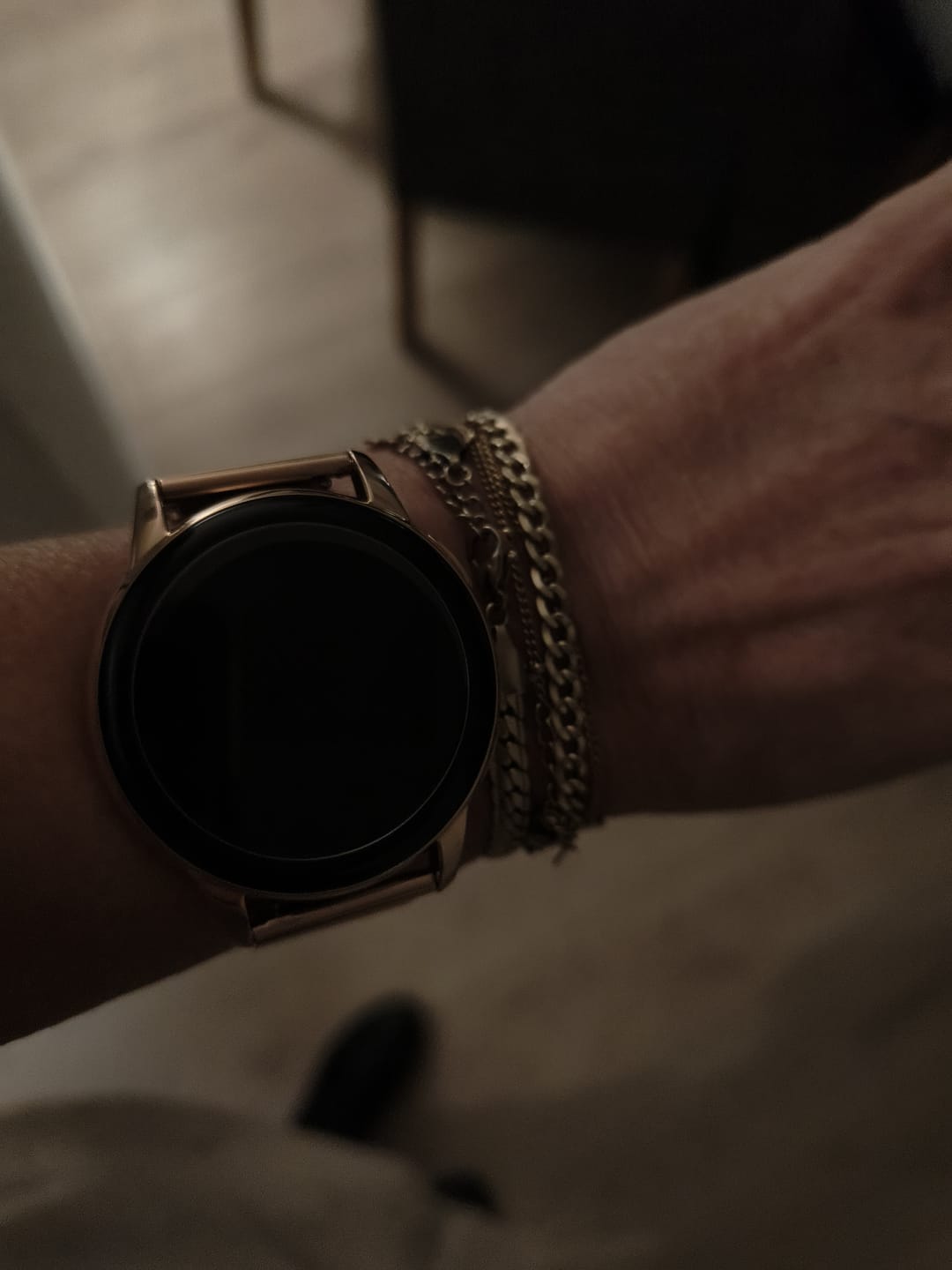 Customer photo review of Siltcon® Auréa Smartwatch Dames Goud