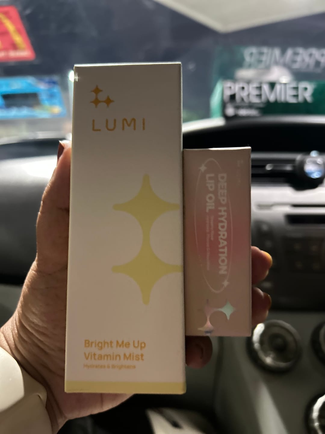 Customer photo review of Bright Me Up Vitamin Mist