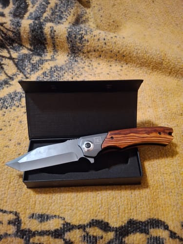 Customer photo review of BRÜTEDGE™ BIG A** KNIFE
