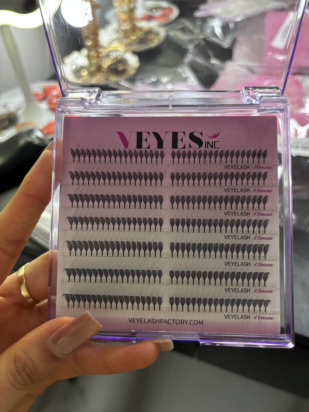 Customer photo review of Birdie Lashes