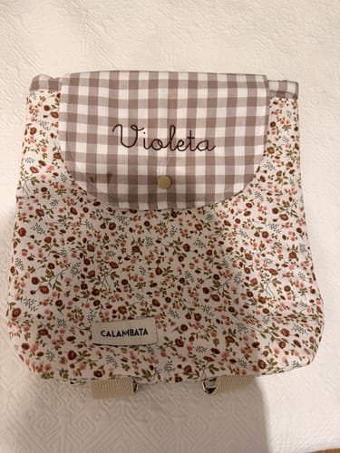 Customer photo review of Mochila infantil Miranda