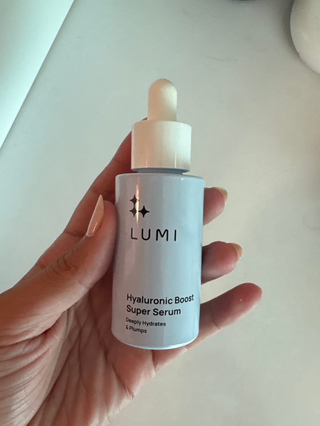 Customer photo review of Hyaluronic Boost Super Serum