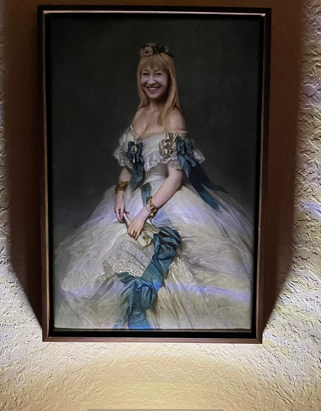 Customer photo review of DIE PRINZESSIN SISI - personalisierte Leinwand / Poster