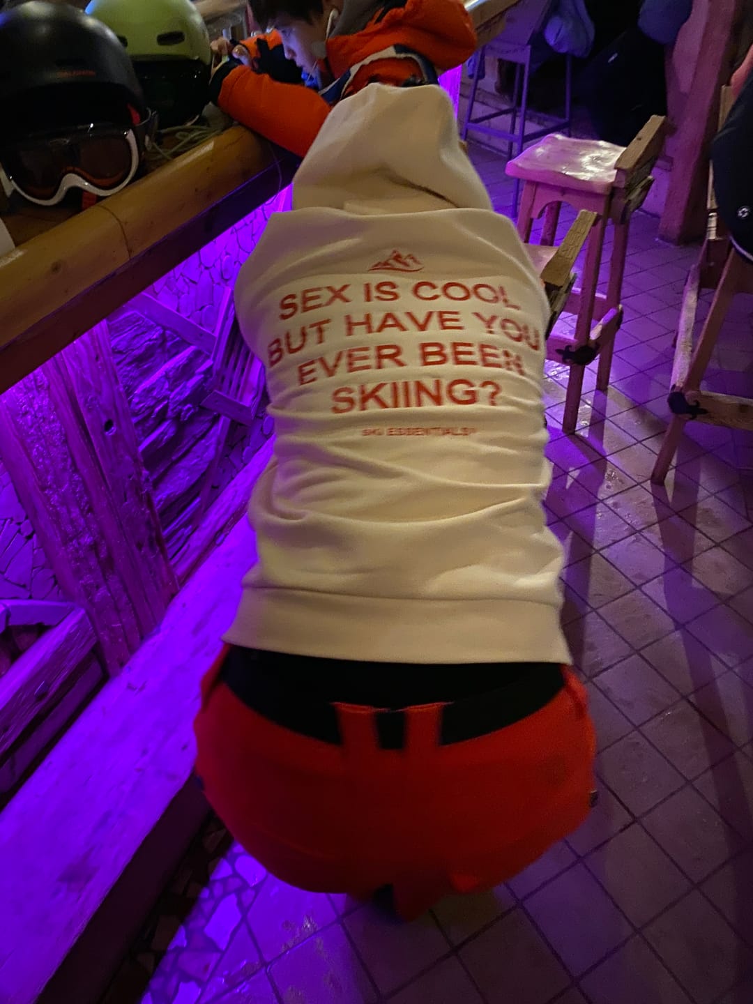Customer photo review of SEX IS COOL - Oversized Hoodie