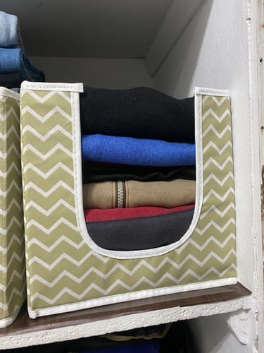 Customer photo review of Clothes Organizer - Front Cut - Pack of 2