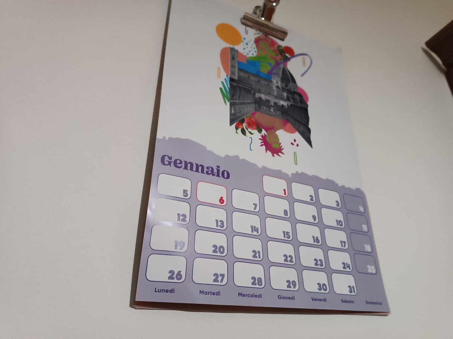 Customer photo review of CALENDARIO 2026