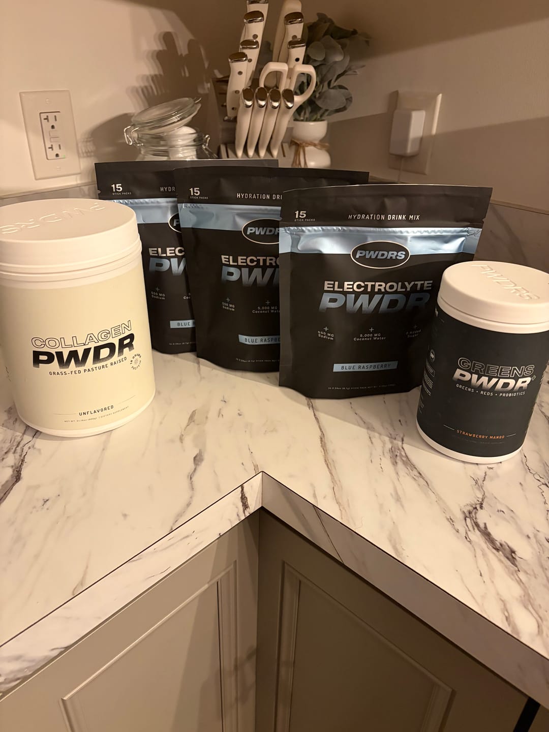Customer photo review of ELECTROLYTE PWDR