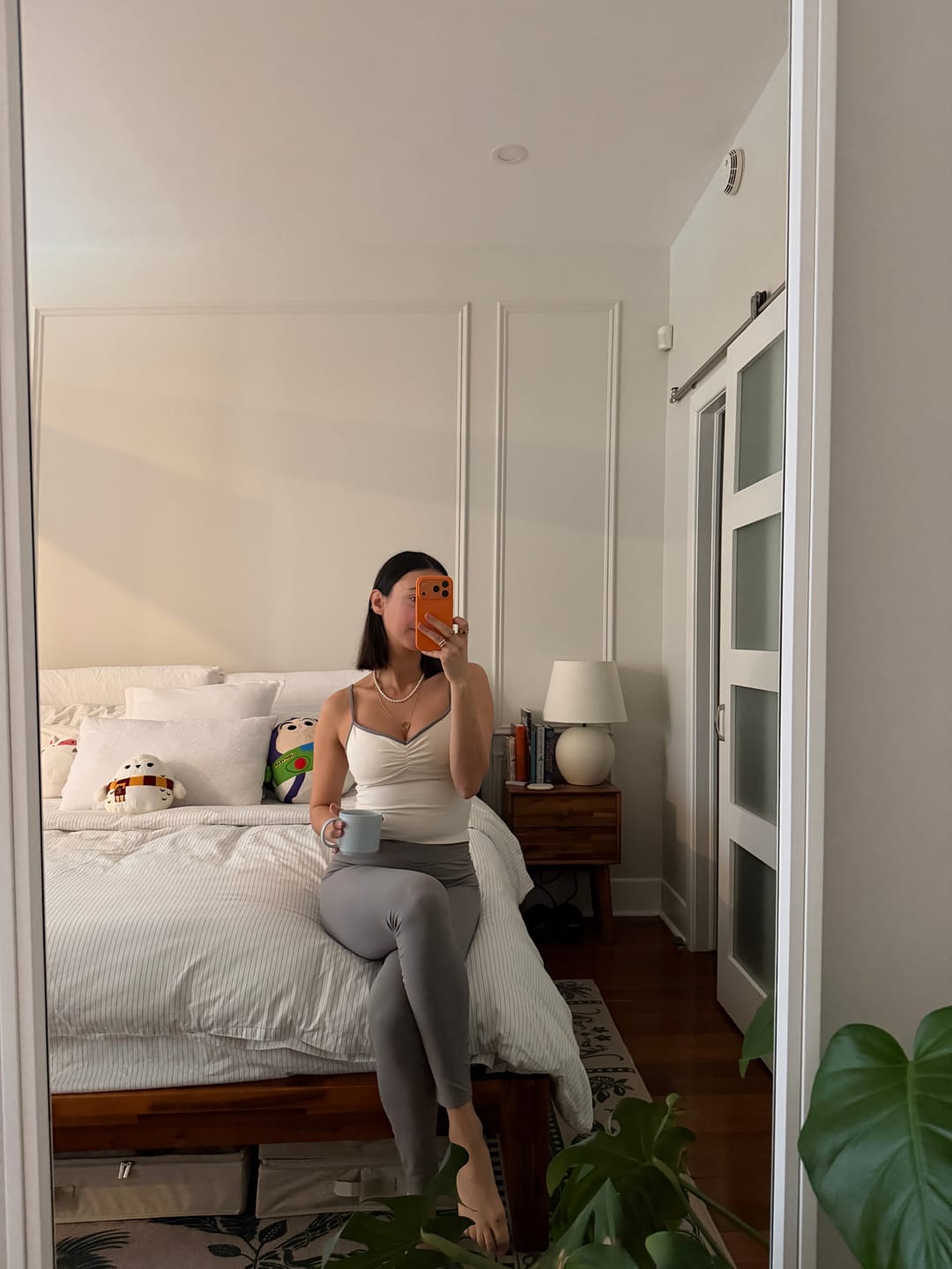 Customer photo review of The Ballet Tank / Cream-ClayMask