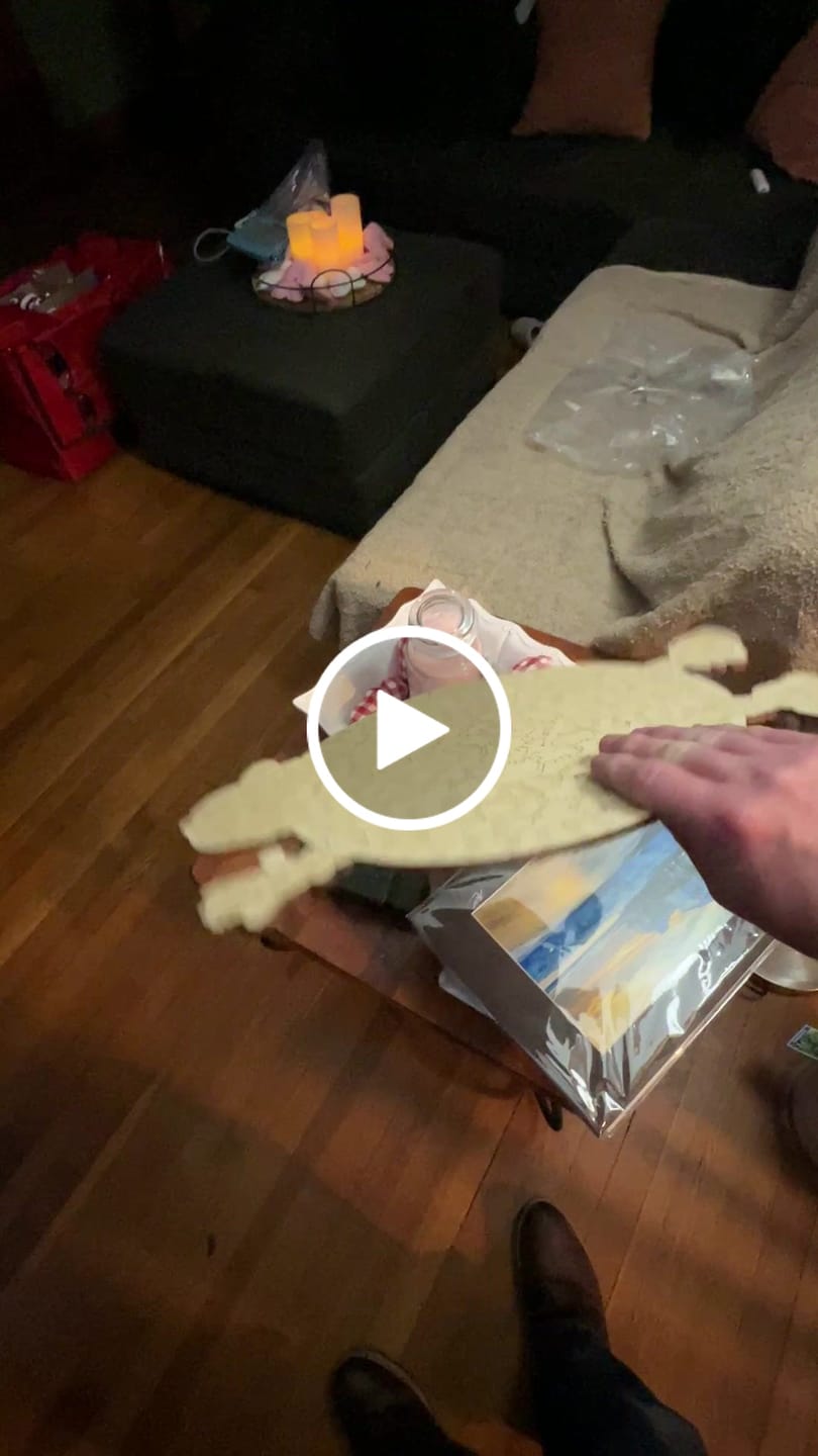 Customer video review of Cincinnati Reds™ Mascot - Wooden Puzzle