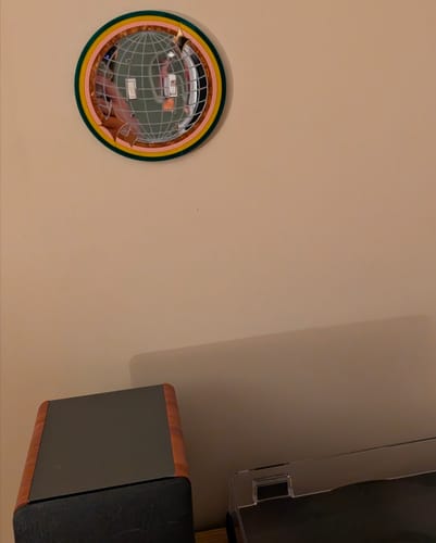 Customer photo review of Disco Ball Light Switch Cover