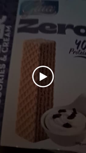 Customer video review of Kewafer ai biscotti e crema