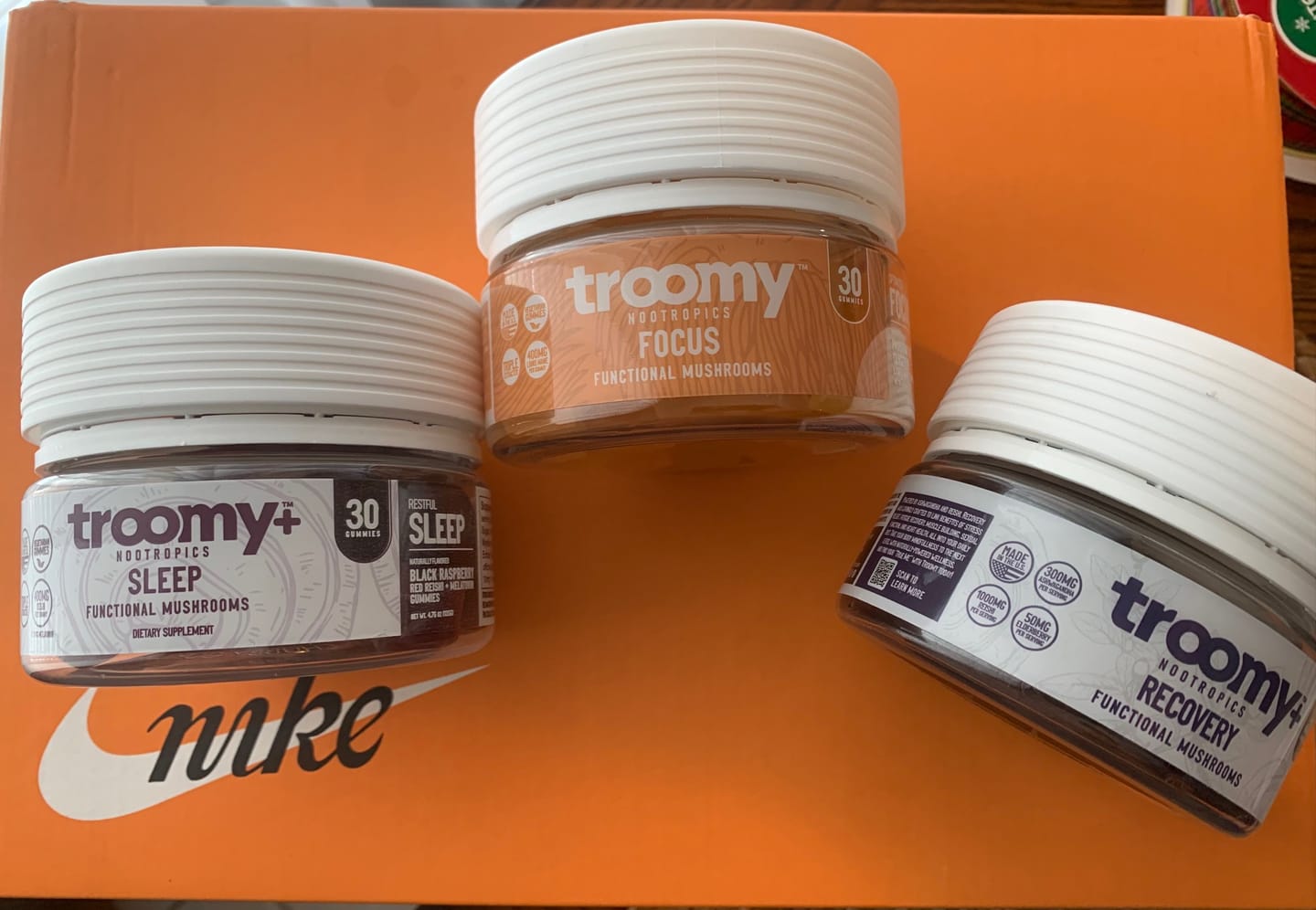 Customer photo review of Sleep: Reishi + Melatonin Gummies