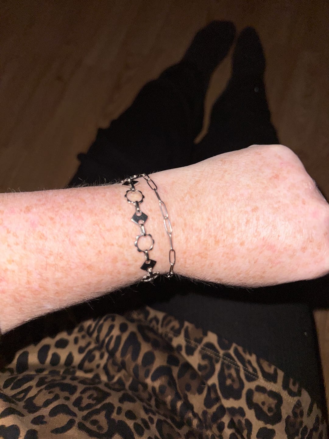 Customer photo review of Maui Paperclip Bracelet (Bundle)