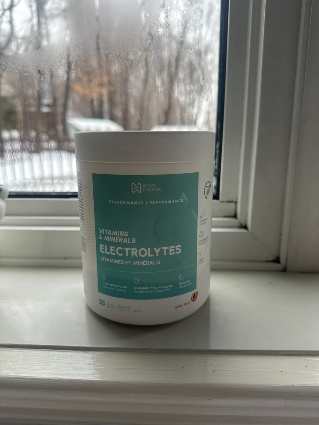 Customer photo review of Nova Pharma - Électrolytes - 250g