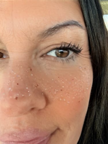 Customer photo review of Snowflake Speckles - Limited Edition