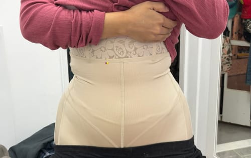 Customer photo review of Luxe Strapless Shaping Faja CB198