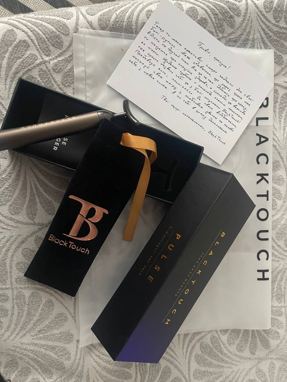 Customer photo review of Імпульсний вібромасажер
