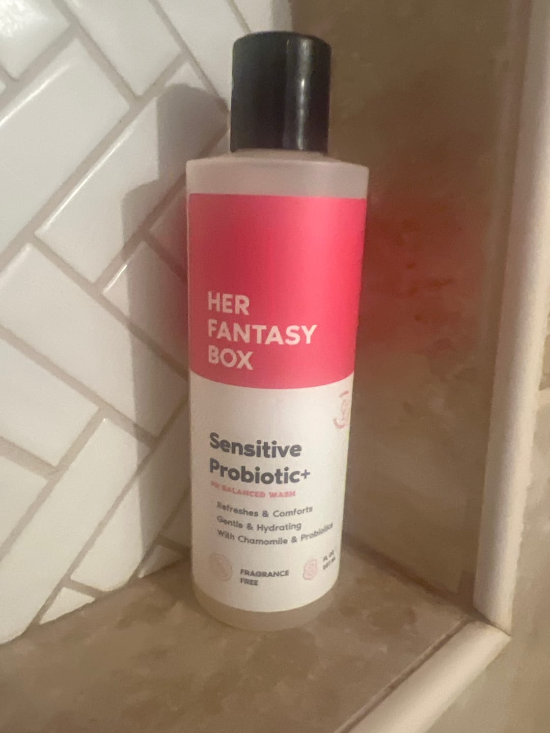Customer photo review of Sensitive Probiotic+ pH Balanced Feminine Wash