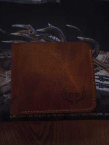 Customer photo review of Big Bend Bifold Wallet