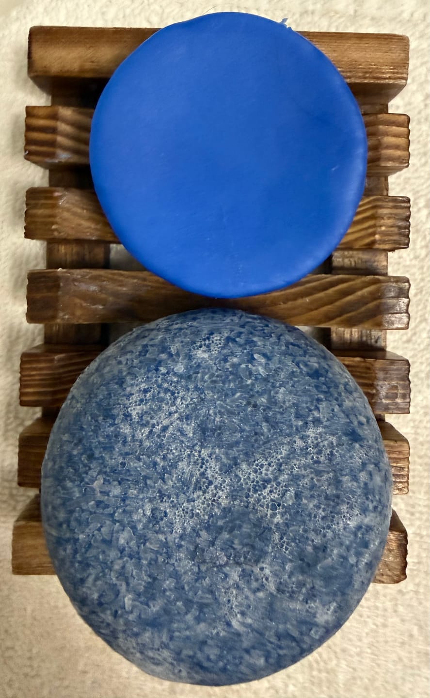Customer photo review of Blueberry Fields Shampoo & Conditioner Bundle