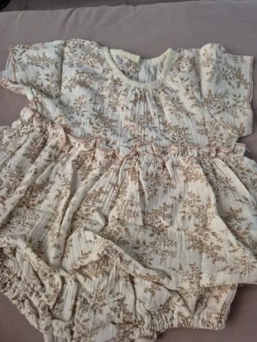 Customer photo review of Fly Sleeve Romper Dress