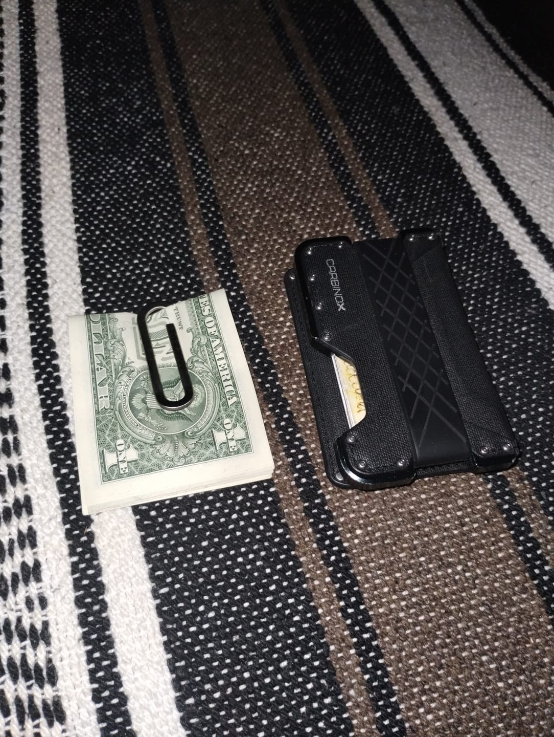 Customer photo review of 717 Supply Large Paperclip Money Clip - Silver