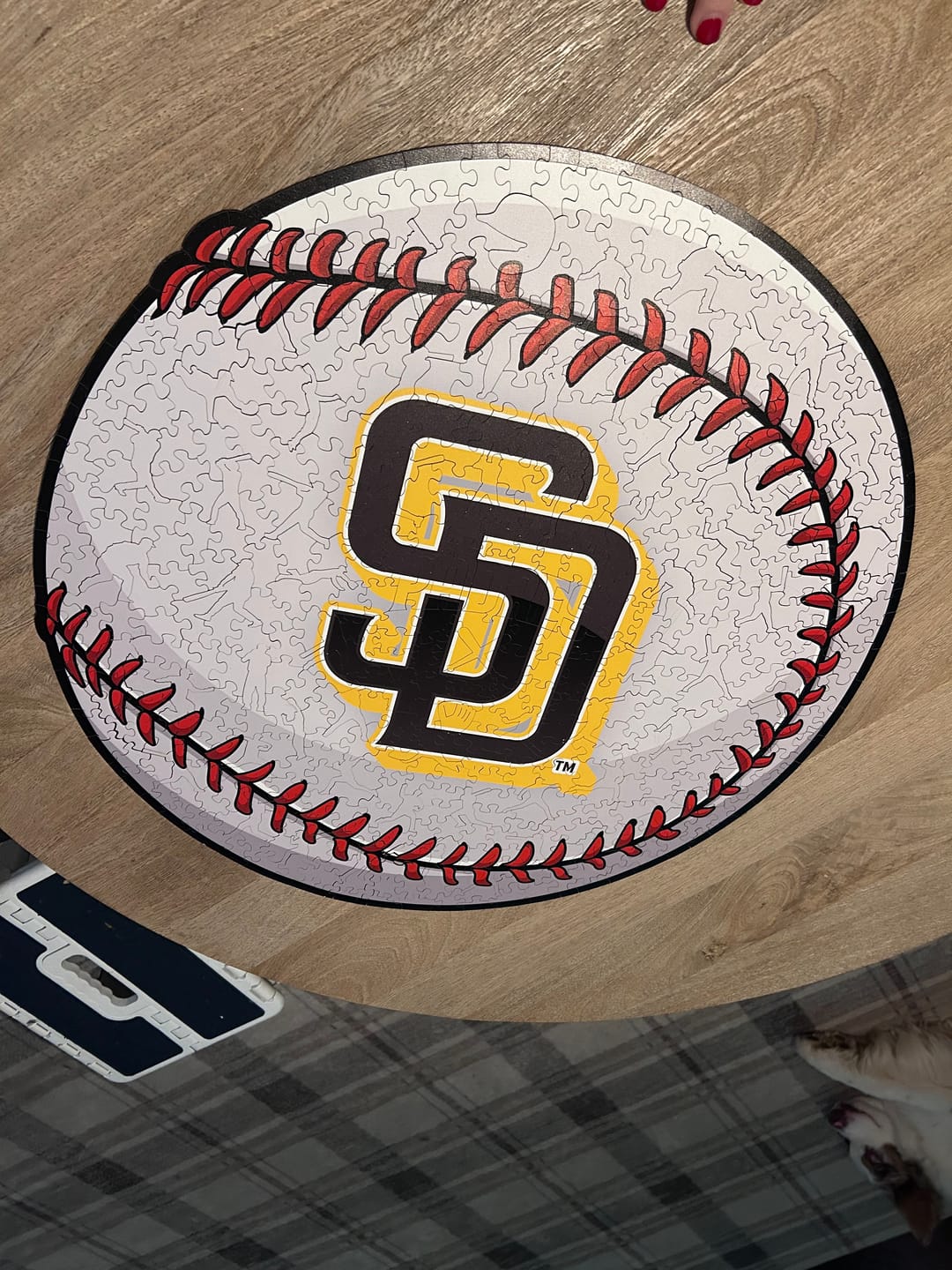 Customer photo review of San Diego Padres™ - Wooden Puzzle