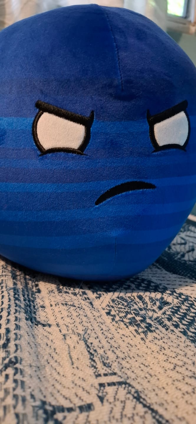 Customer photo review of The SolarBalls Planet X Plush