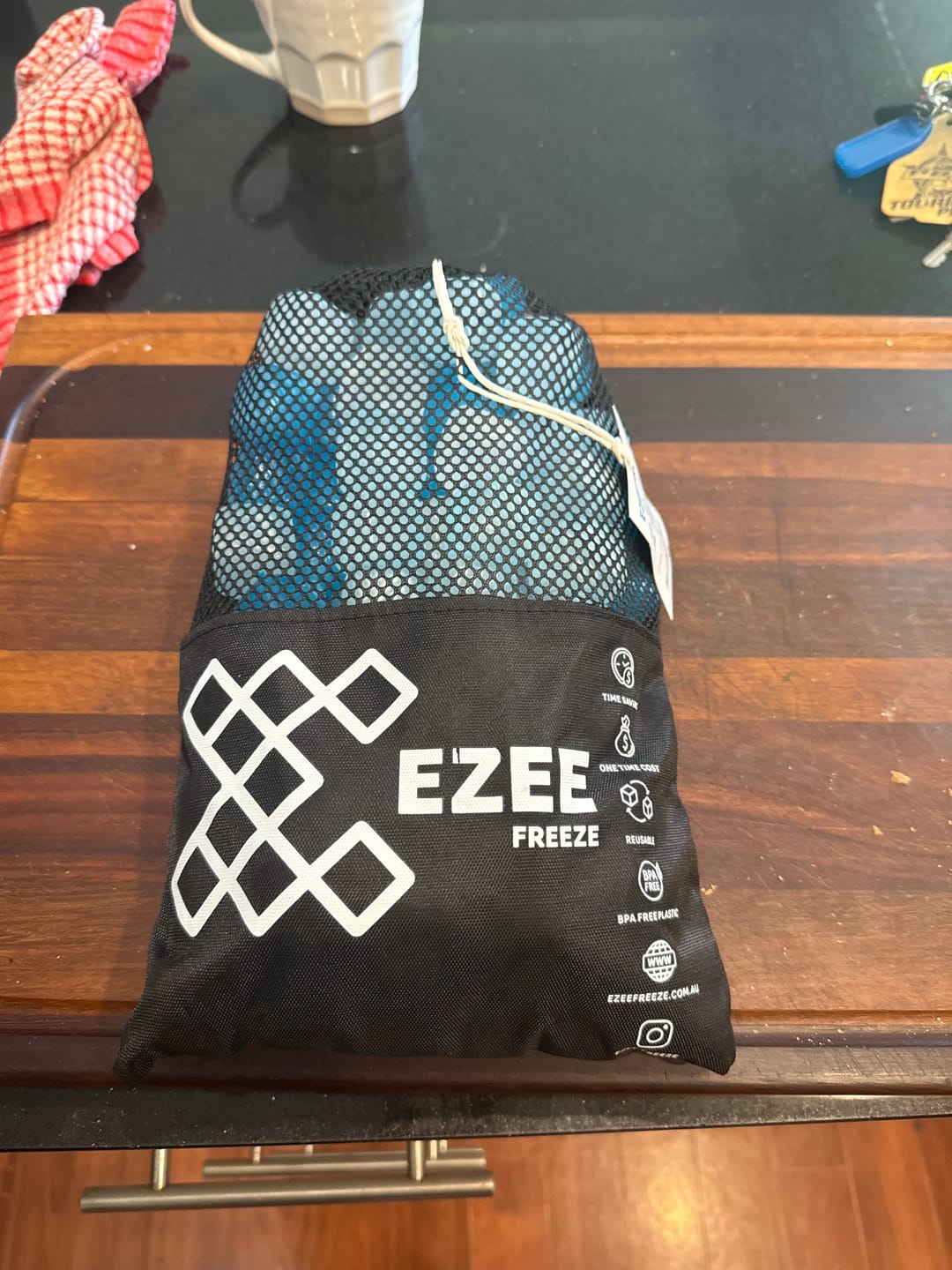 Customer photo review of Mini Freeze Blue - 1.8kg Bag