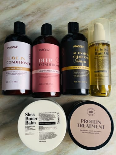 Customer photo review of Activated Charcoal Shampoo 400ml